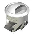 Southco Novibra Push To Latch - White — marine latches
