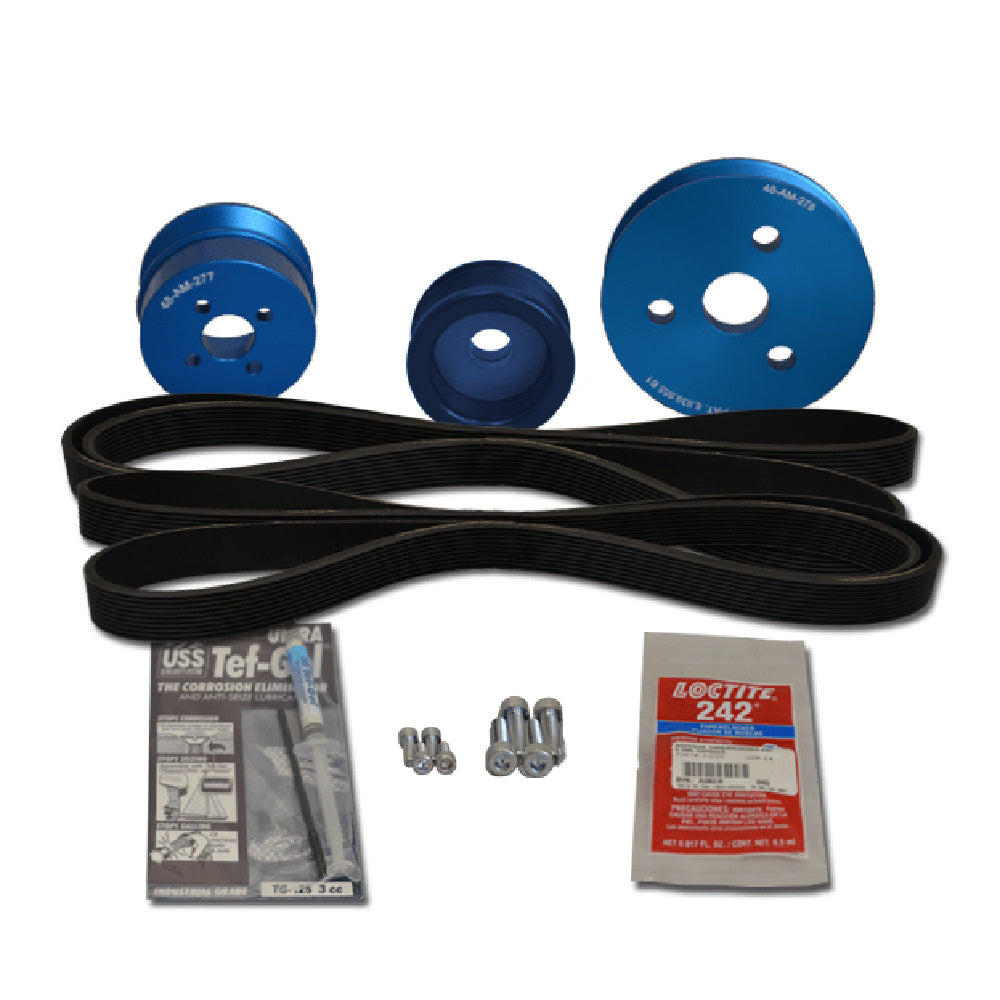 Balmar Pulley Kit f/Volvo D2-55, A, B, C, D, E, F — marine alternators