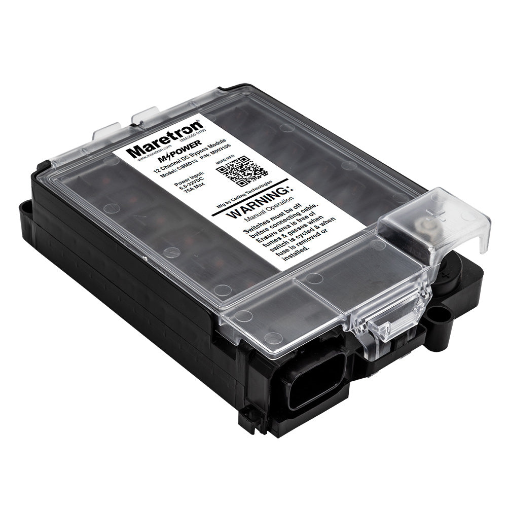Maretron 12 Circuit Bypass Module NMEA 2K w/o Fuse Pack & Jumper Wire — marine network cables & modules