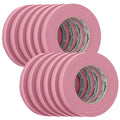 FrogTape CP 325 Medium-High Adhesion Masking Tape - 18MM x 55M x 12-Pack - Pink - Rated f/325°F — marine adhesives/sealants/tapes
