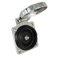 Marinco Stainless Steel Cable TV & Internet Easy Lock Inlet — marine shore power