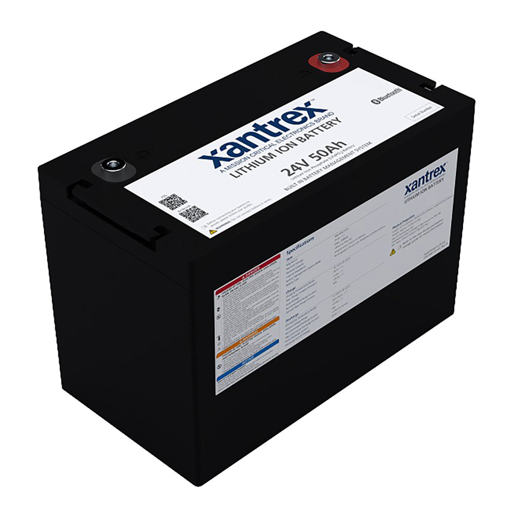Xantrex 24V 50Ah Lithium-Ion Battery (LiFePO4) Battery — marine batteries