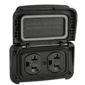 Scanstrut Ventura Series Dual AC Outlet - 125V - 20A — marine accessories