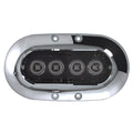 OceanLED X-Series X4 Colours w/Stainless Steel Bezel — marine underwater lighting