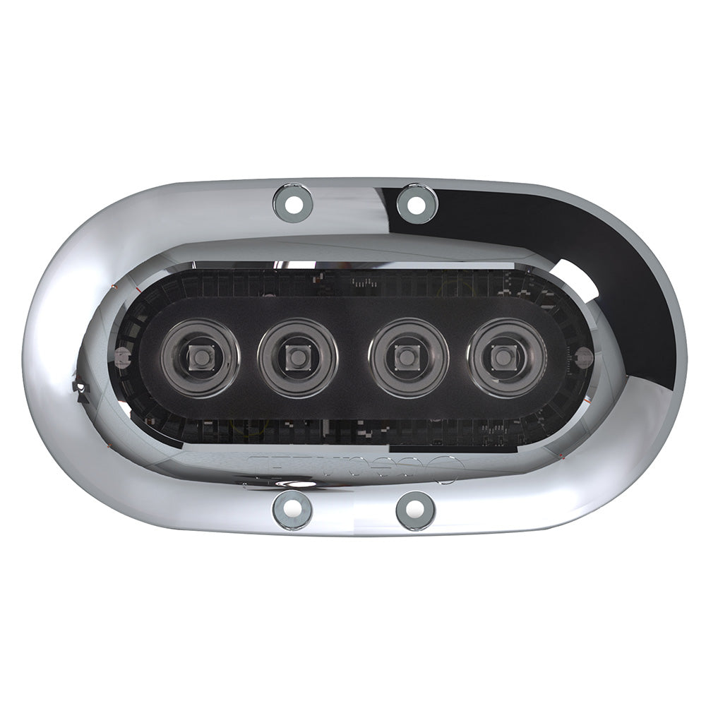 OceanLED X-Series X4 Colours w/Stainless Steel Bezel — marine underwater lighting