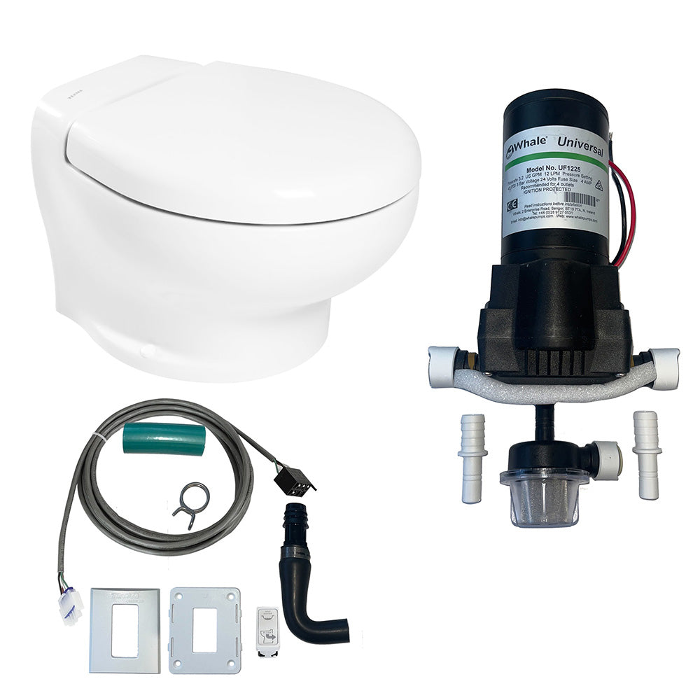 Thetford Marine Thetford Nano Eco Compact Toilet Raw Water Kit w/Inlet Pump - 24V — marine marine sanitation