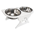 Deep Blue Marine Medium Starboard Dog Dish w/Bowls - 8" Tall — marine outdoor