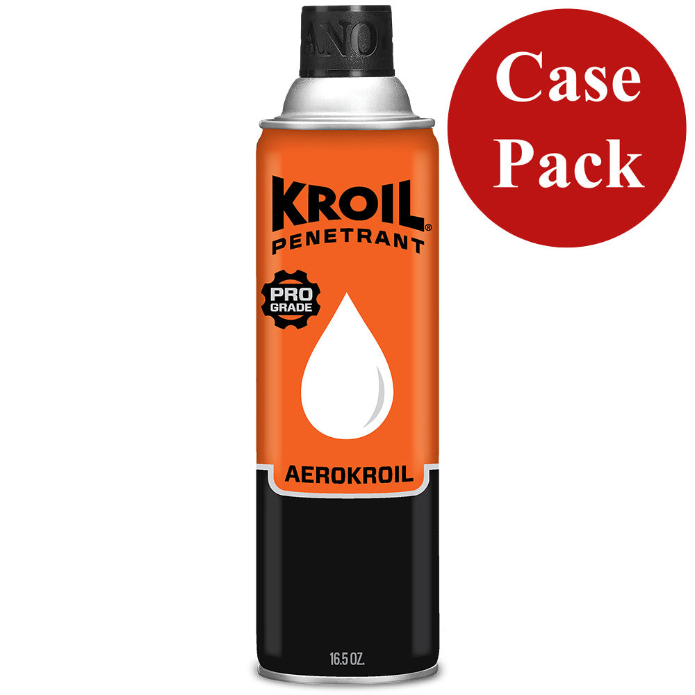 Kroil Original Penetrant - Aerosol - 16.5oz Can - Aerokroil Formula *Case of 12 — marine cleaning