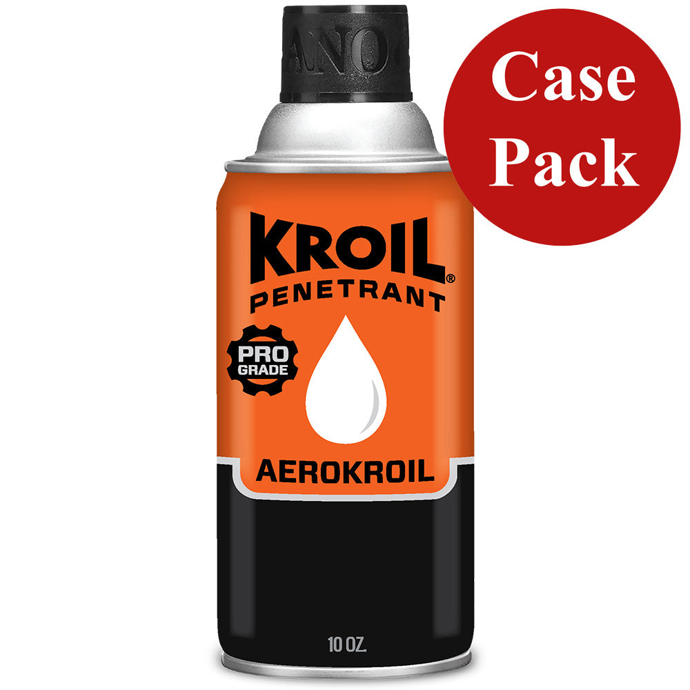 Kroil Original Penetrant - Aerosol - 10z Can - Aerokroil Formula *Case of 12 — marine cleaning