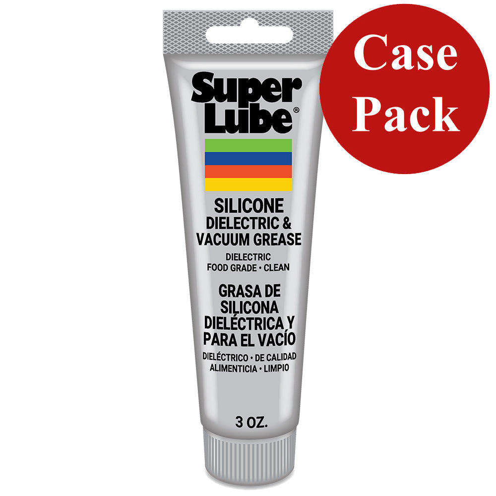 Super Lube Silicone Dielectric & Vacuum Grease - 3oz Tube *Case of 12 — marine cleaning