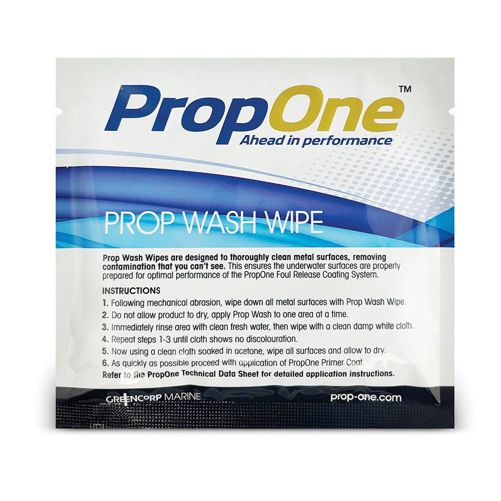 PropOne Prop Wash Wipe — marine propellers
