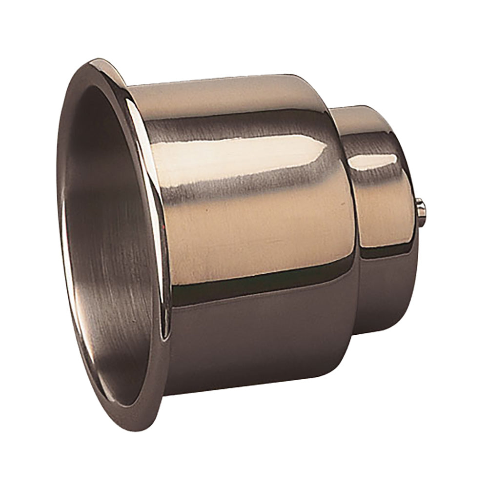 Sea-Dog Flush Mount Combo Drink Holder w/Drain Fitting - Stamped 304 Stainless Steel — marine accessories