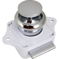 Sea-Dog Push Button Rim Latch - Chrome Plated Brass — marine latches