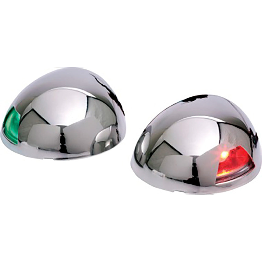 Sea-Dog LED Top Mount Side Lights - Stamped 304 Stainless Steel Housing/Investment Cast 316 Stainless Steel Base — marine navigation lights