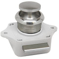 Sea-Dog Push Button Rim Latch - Stainless Steel/Plastic Housing — marine latches