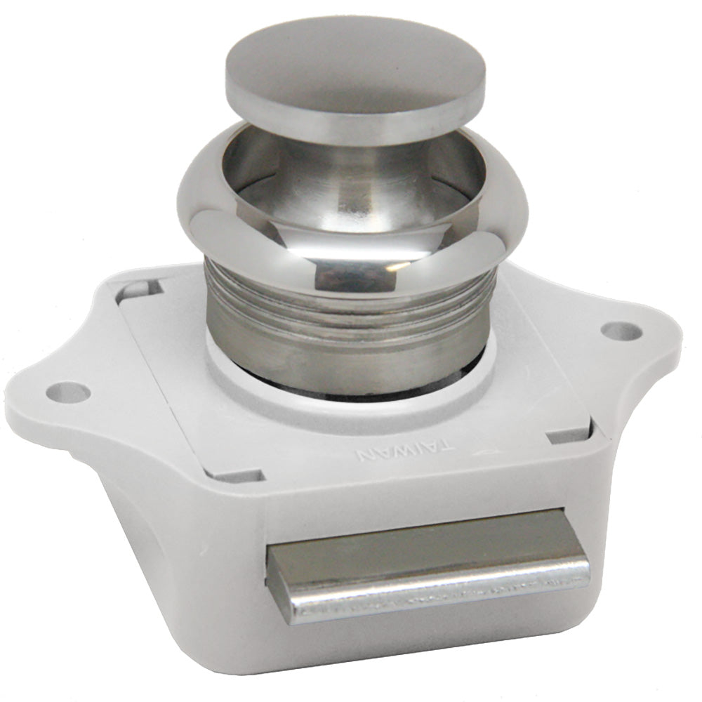 Sea-Dog Push Button Rim Latch - Stainless Steel/Plastic Housing — marine latches