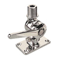 Sea-Dog Adjustable Antenna Base - Die Cast Zinc Chrome Plated — marine antenna mounts & accessories