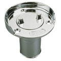 Sea-Dog Hose Deck Fill w/Splash Guard - Die Cast Zinc Chrome Plated — marine deck fills