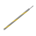 Pacer 14 AWG Gauge Striped Marine Wire 500' Spool - Grey w/Yellow Stripe — marine wire