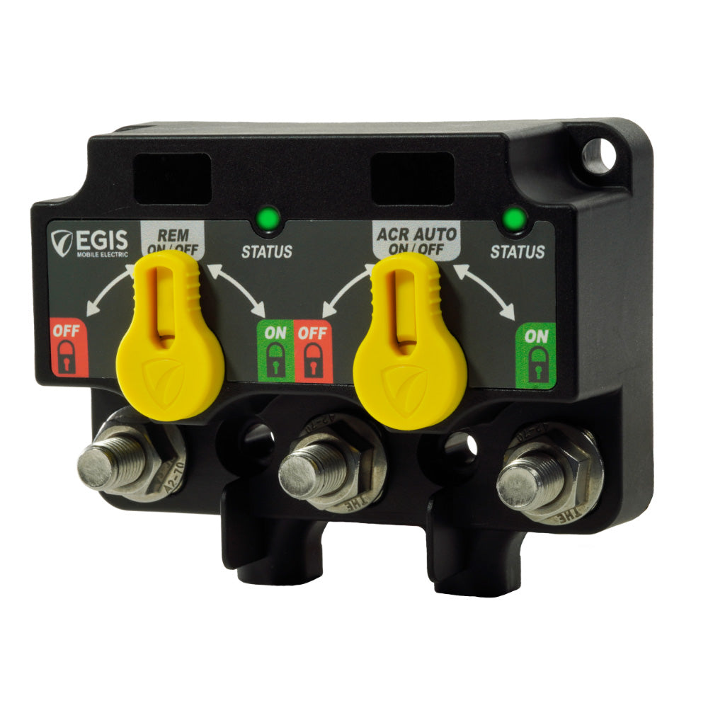 Egis Mobile Electric Egis Dual XD Flex 2 - Relay/Relay w/Knobs — marine accessories