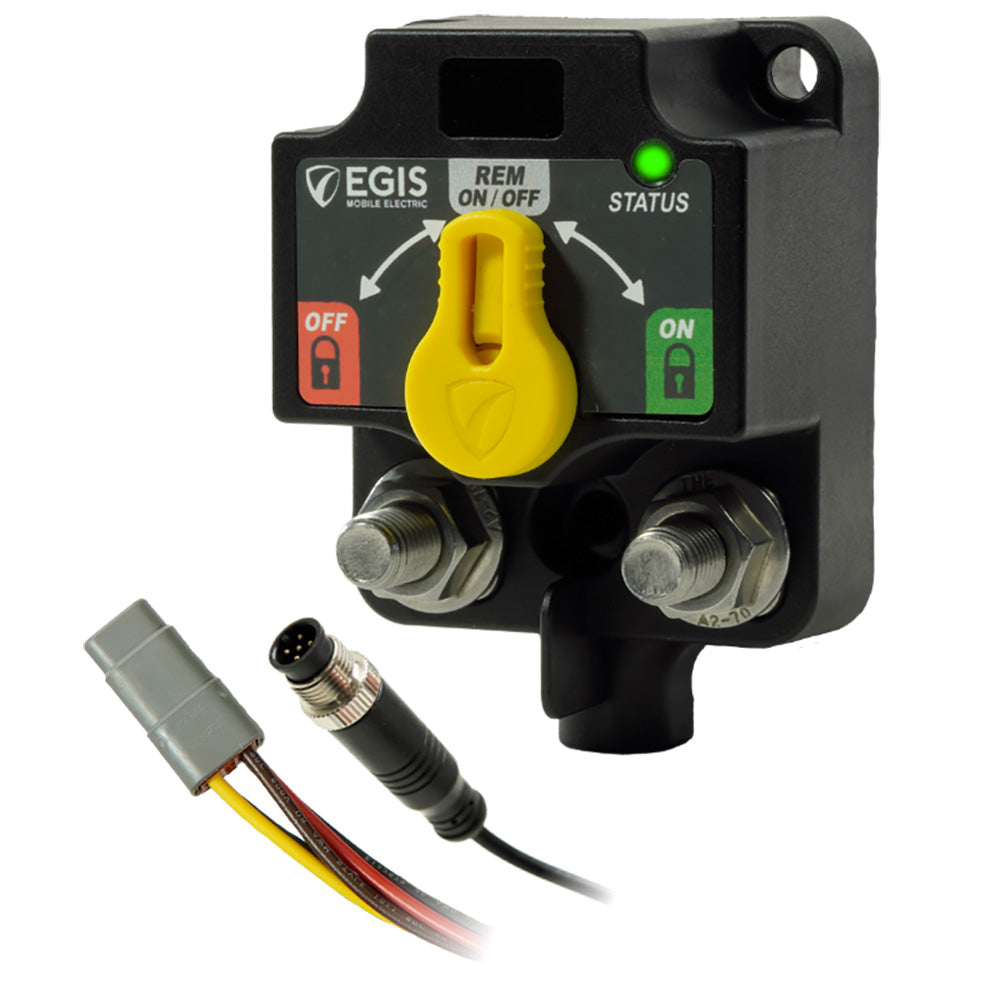 Egis Mobile Electric Egis Single XD - NMEA 2000 - Relay w/Knobs - 4 Position DT — marine accessories