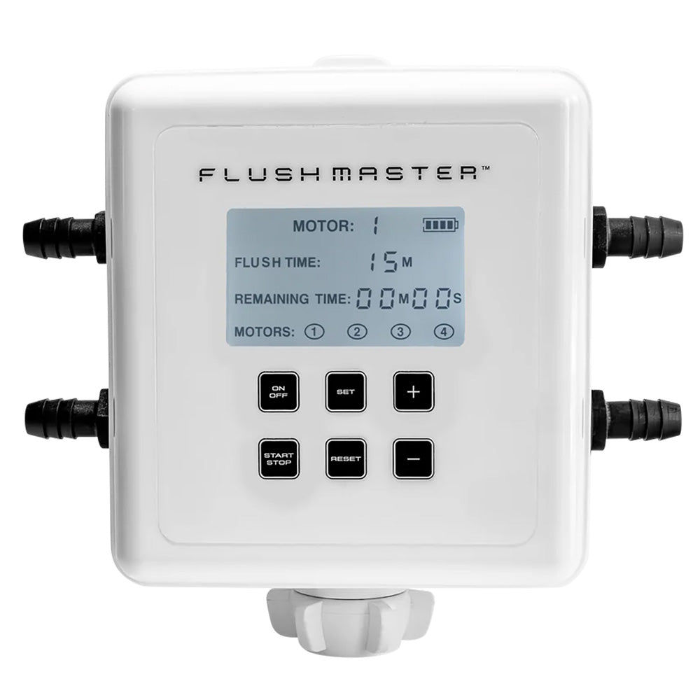 Flushmaster Outboard Flushing System - 4 Outlet w/Four 12' Hose Kits — marine flush kits
