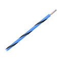 Pacer 14 AWG Gauge Striped Marine Wire 500' Spool - Blue w/Black Stripe — marine wire