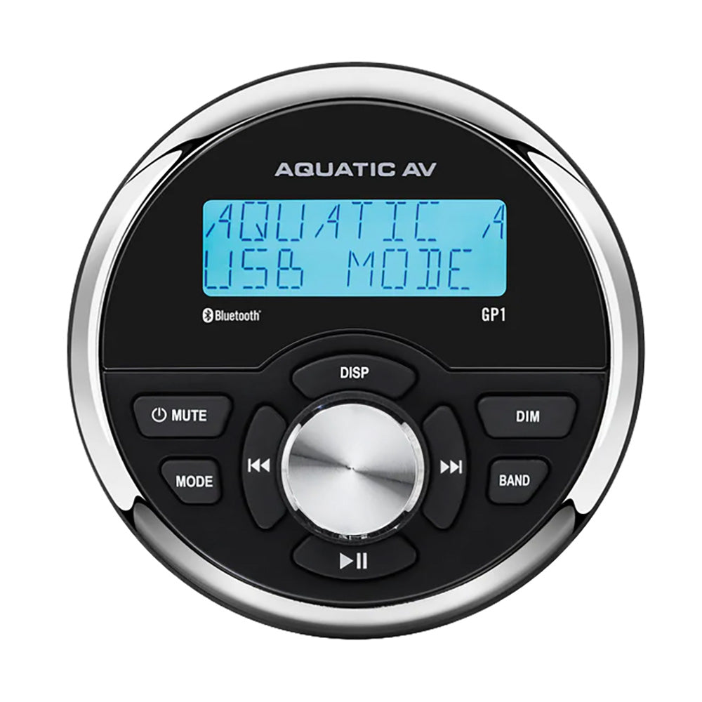 Aquatic AV GP1 Gauge Stereo — marine stereos