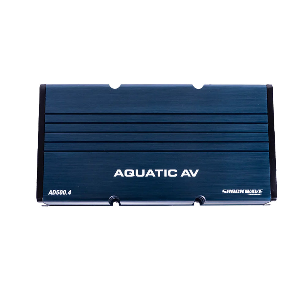 Aquatic AV AD500.4 4-Channel Amplifier — marine amplifiers