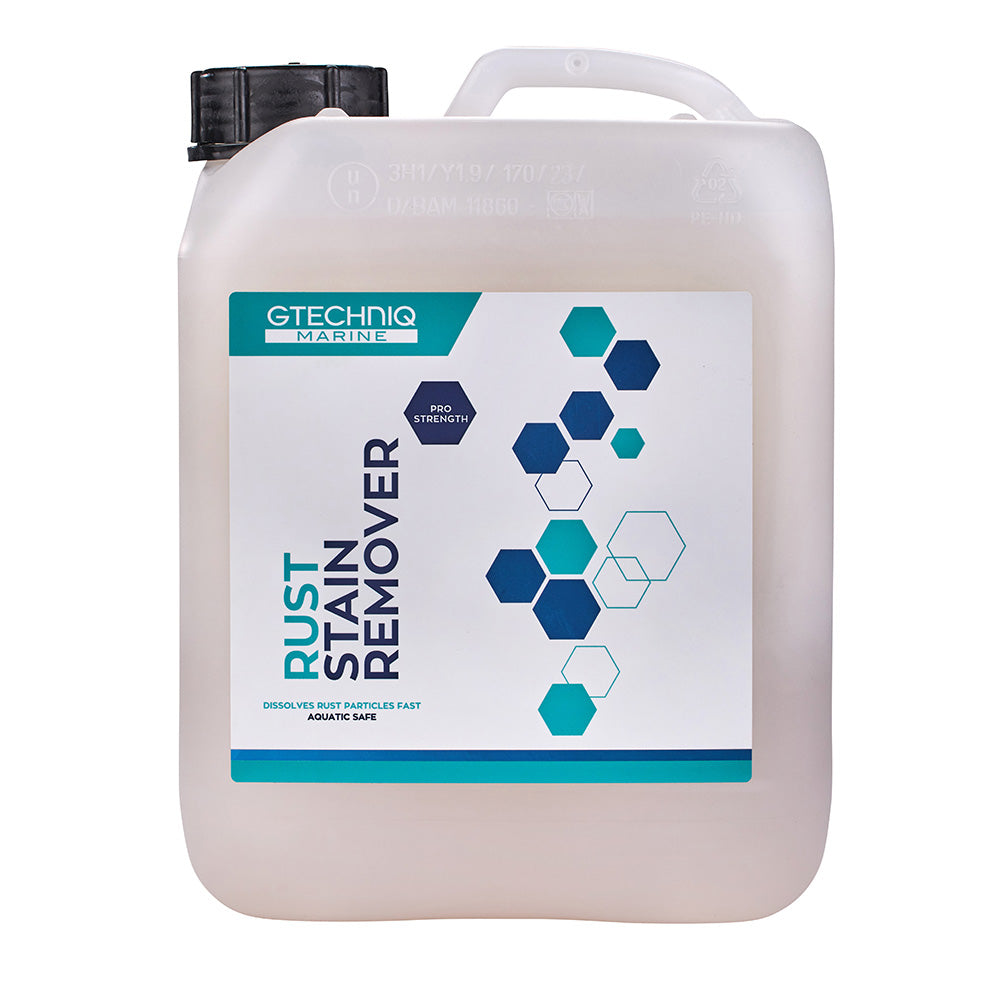 Gtechniq Rust Stain Remover - 5L — marine cleaning