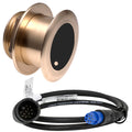 Airmar B175L Bronze 0 Degree Thru-Hull 1kW f/Garmin w/8-Pin Connector — marine transducers