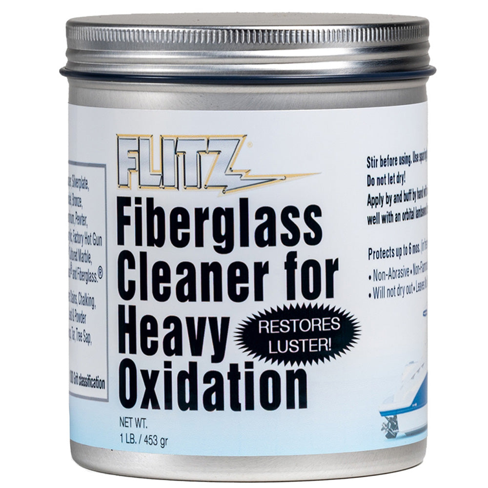 Flitz Fiberglass Cleaner f/Heavy Oxidation - 1lb — marine cleaning