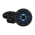 Aquatic AV ELITE 6.5" RGB Speakers - Black - Pair — marine speakers