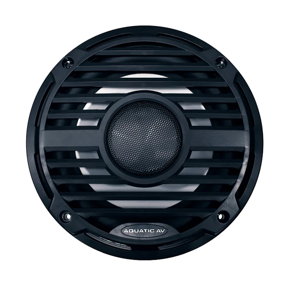 Aquatic AV PRO Classic 10" RGB Subwoofer - Black — marine subwoofers