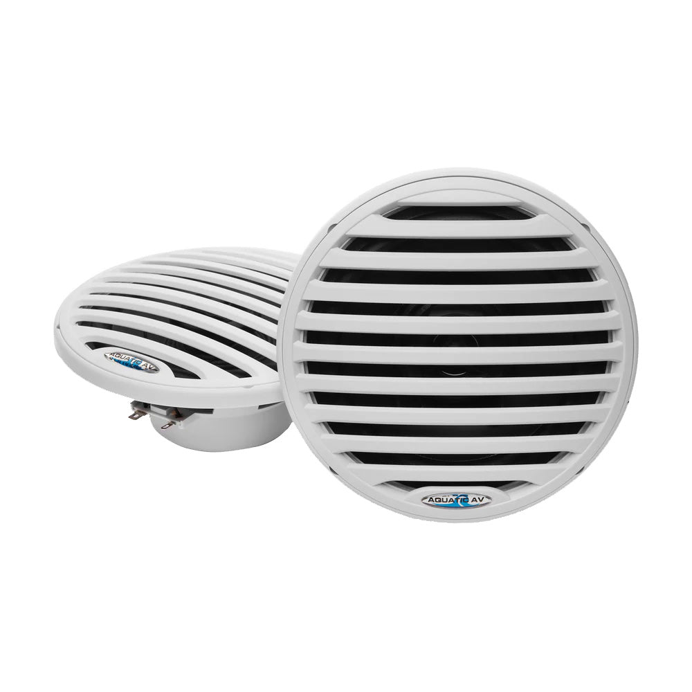 Aquatic AV 6.5" Economy Speakers - White - Pair — marine speakers