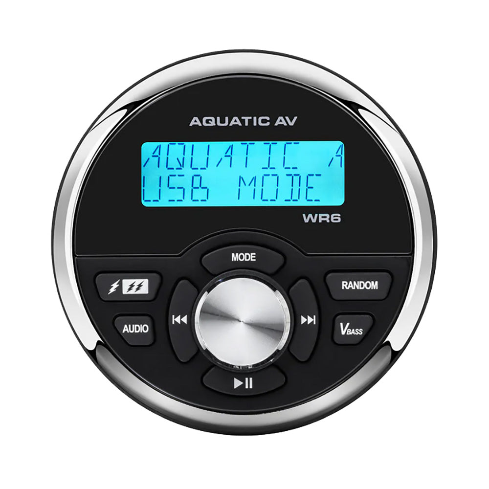 Aquatic AV WR6 Wired Remote Control f/6-Series — marine stereo remotes