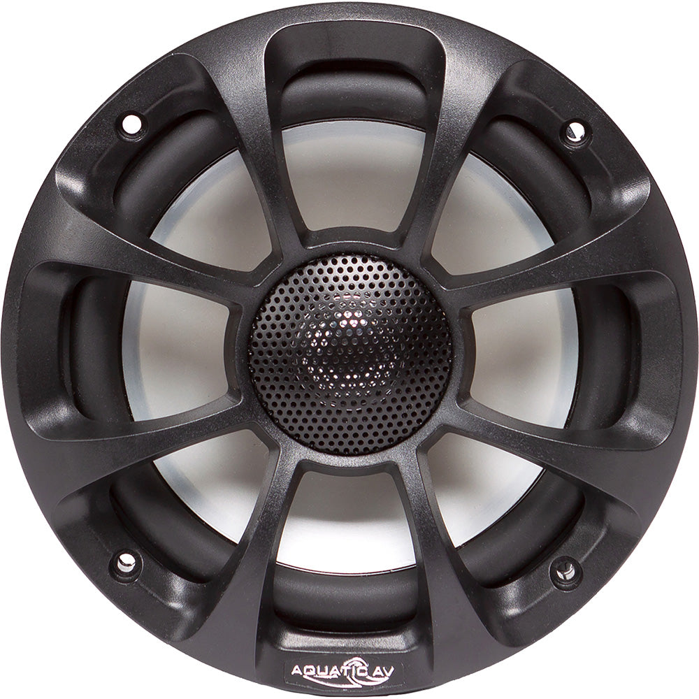 Aquatic AV 6.5" PRO Sport Speakers - Black (Pair) — marine speakers