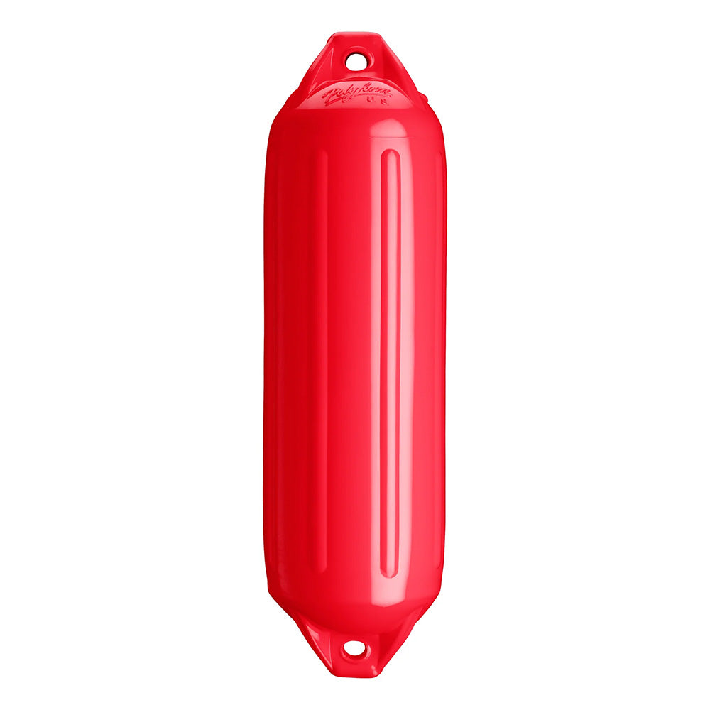 Polyform U.S. Polyform NF-3 Heavy-Duty Twin Eye 5.6" x 19" - Red — marine fenders