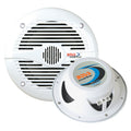 Boss Audio MR60 6.5" Round Speakers - White - Pair — marine speakers