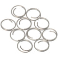 Barton Marine Barton Stainless Steel Large Split Rings - 14mm - 10-Pack — marine shackles/rings/pins