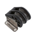 Barton Marine Barton Size 3 45mm Plain Bearing Pulley Block Double Upright Block — marine blocks
