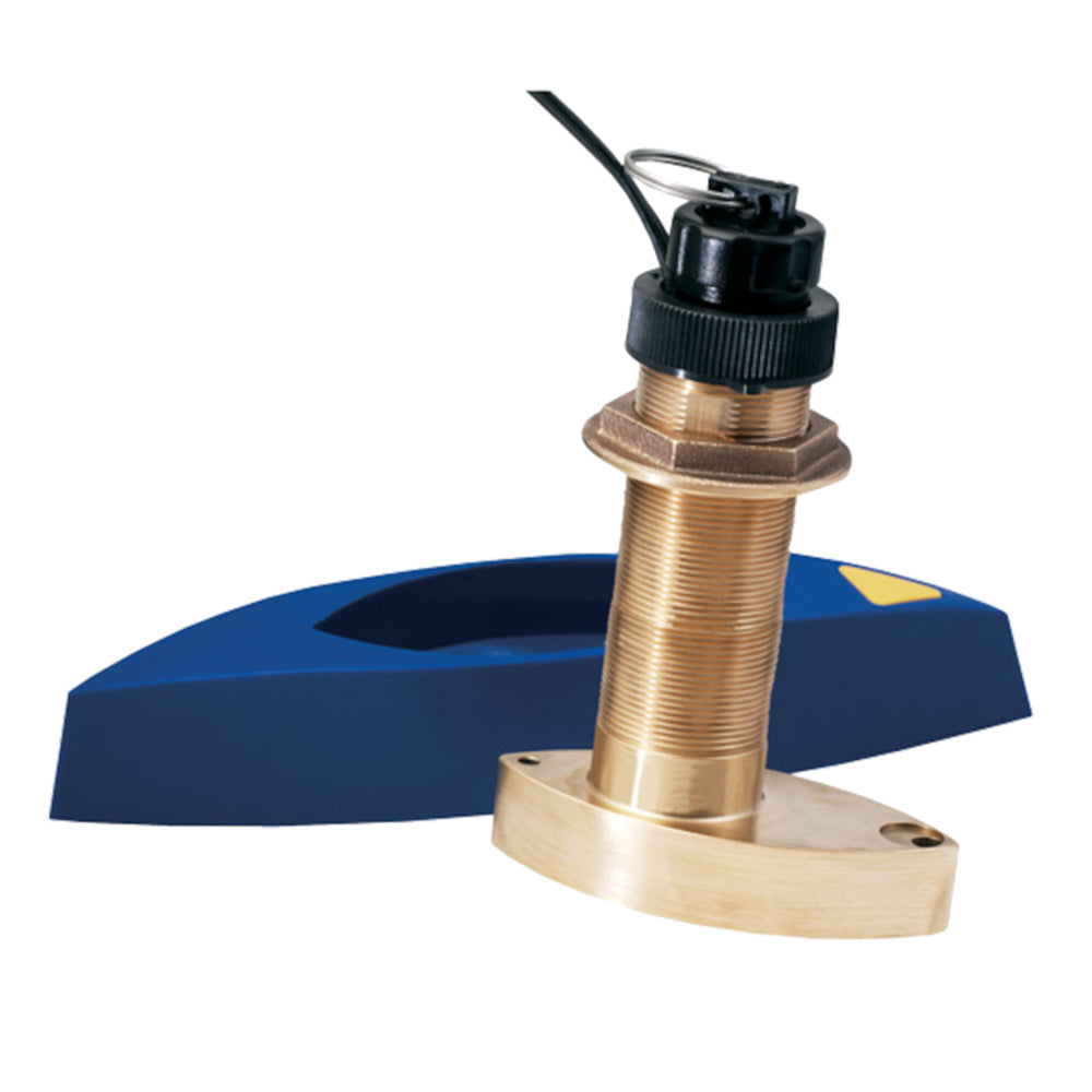 Airmar B744VL Long Stem Bronze Thru-Hull D/S/T w/FB 8-Pin — marine transducers