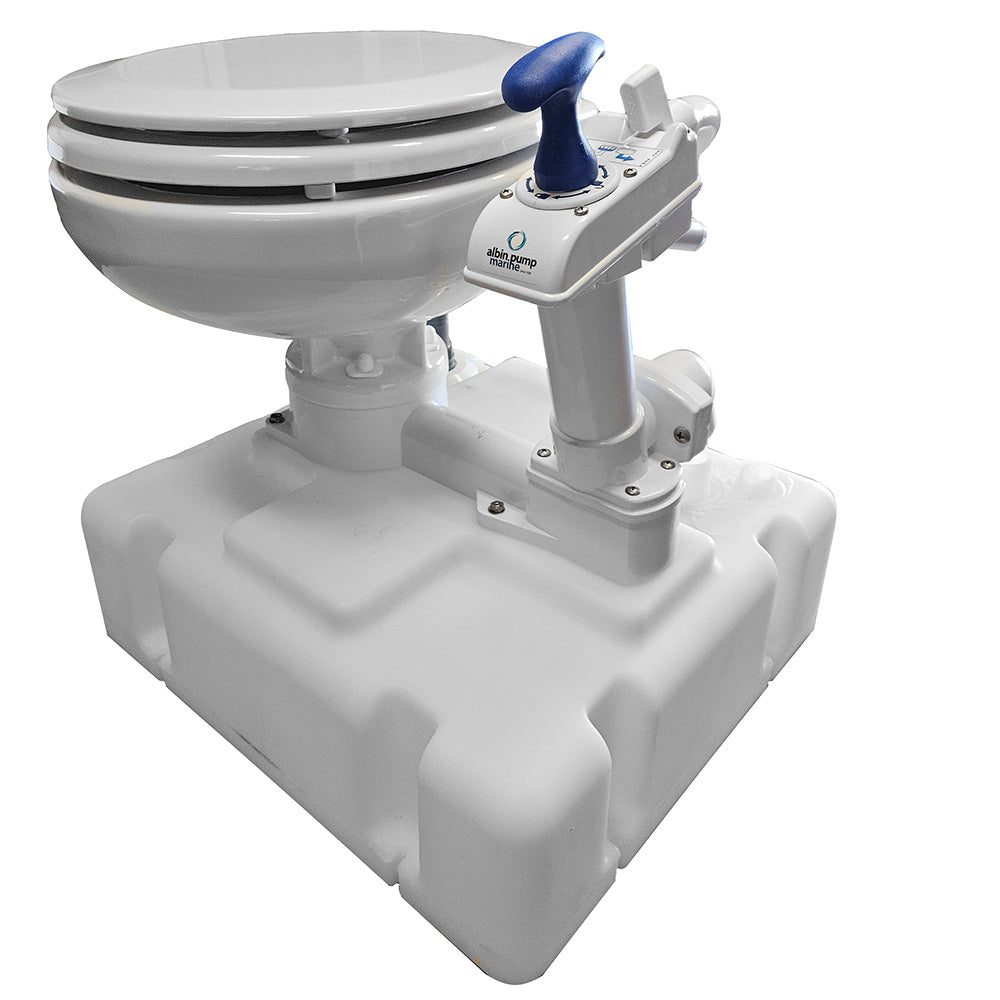 Albin Group Voyager Manual Toilet System w/Tank — marine marine sanitation