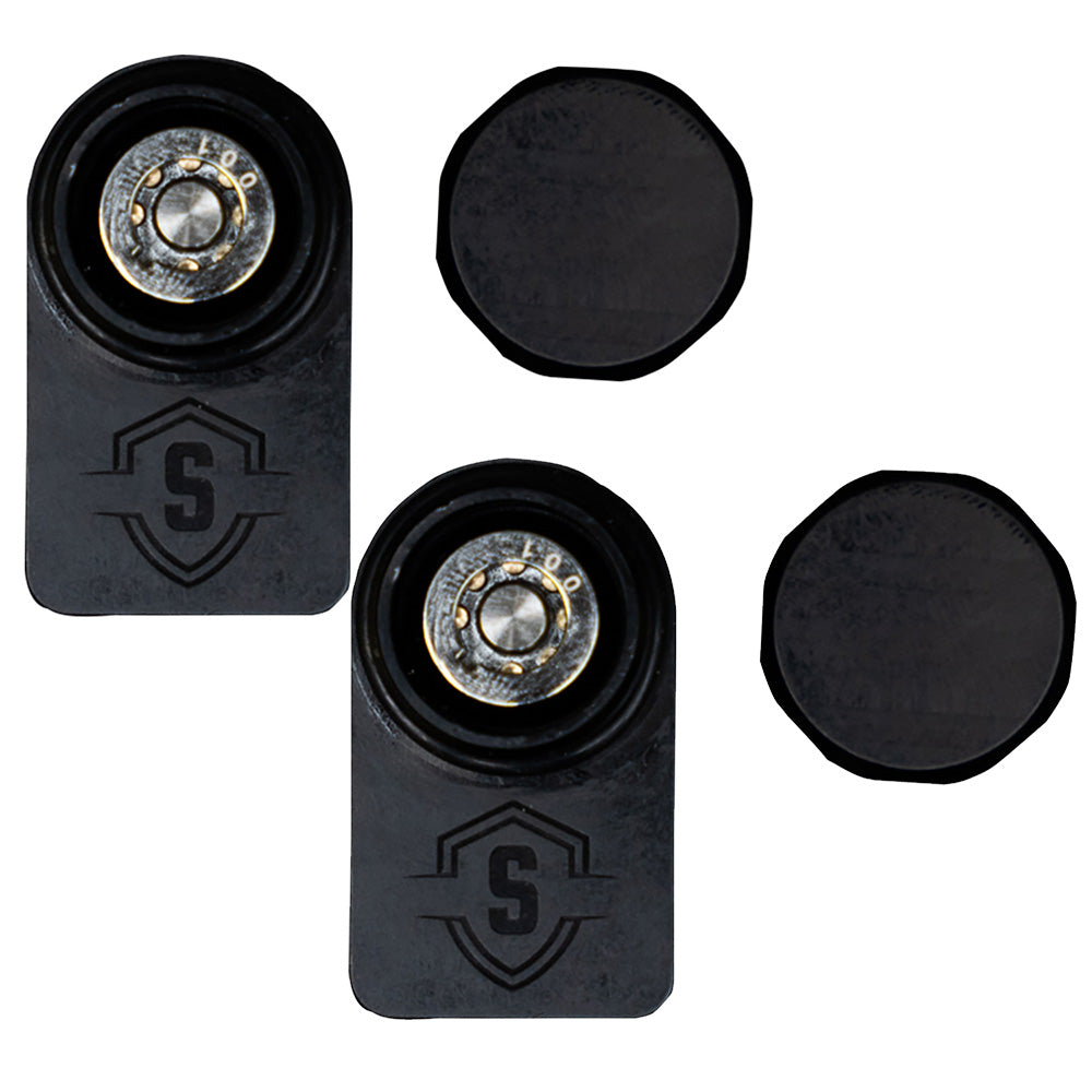 Secure Outdoors Elite Lock - Dual - Universal - Black — marine trolling motor accessories