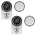 Secure Outdoors Elite Lock - Dual - Universal - Silver — marine trolling motor accessories