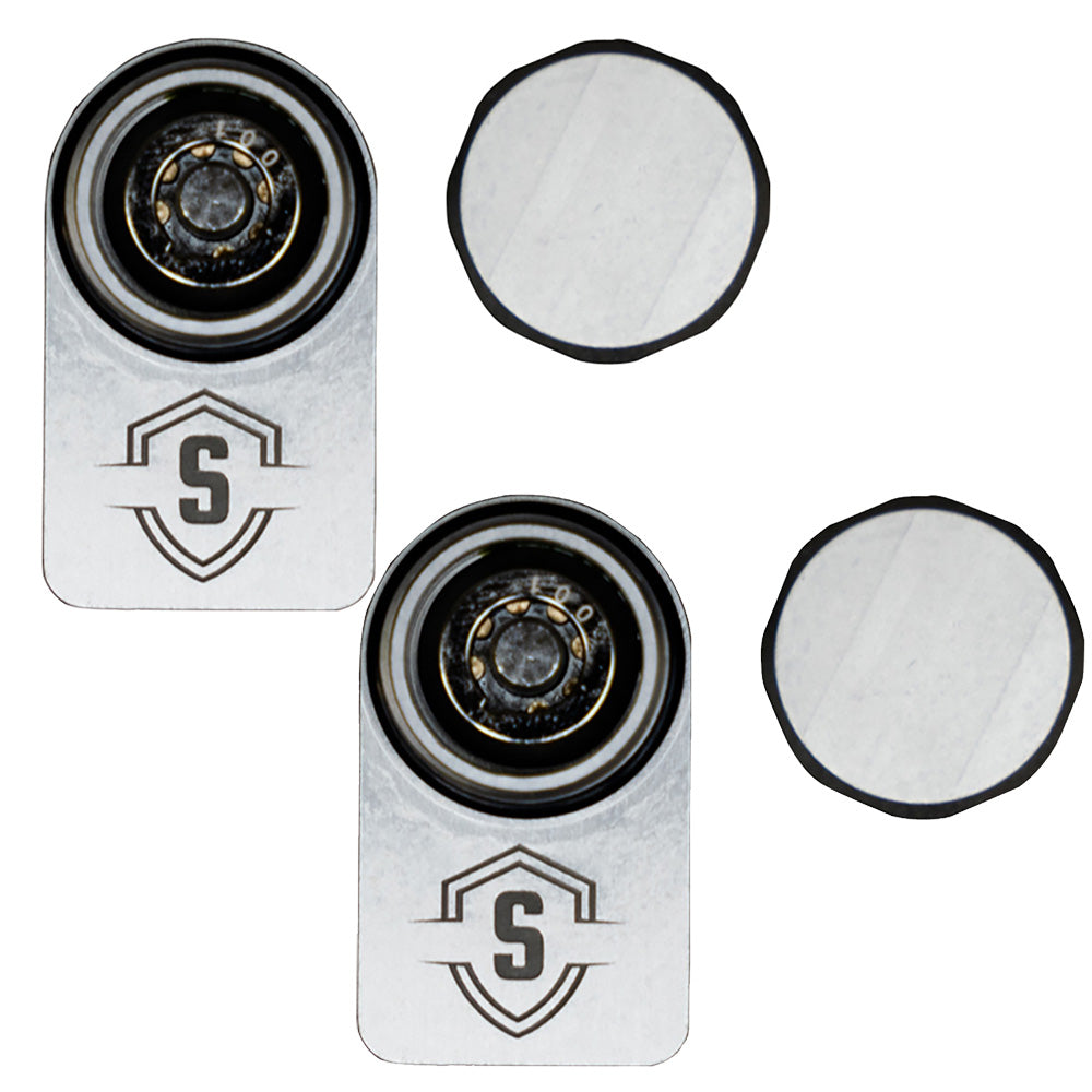 Secure Outdoors Elite Lock - Dual - Universal - Silver — marine trolling motor accessories
