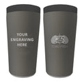 Toadfish Custom Engraved Non-Tipping Can Cooler 2.0 - Graphite (MINIMUM ORDER QUANTITY OF 25) — marine hunting & fishing