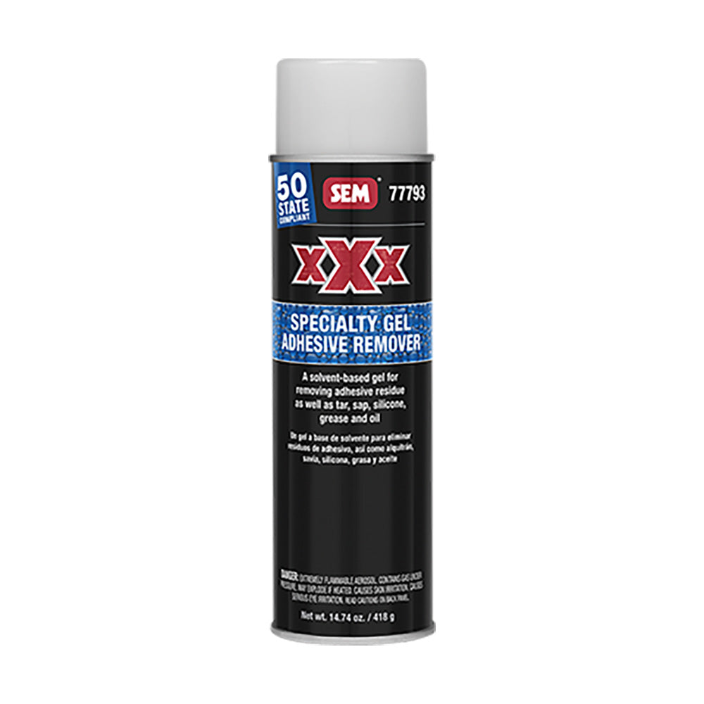 SEM XXX Specialty Gel Adhesive Remover - 20oz Aerosol Can — marine accessories