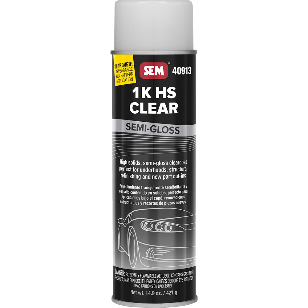 SEM 1K HS Clear - 20oz Aerosol Can - Semi-Gloss Finish — marine accessories