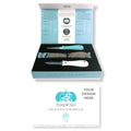 Toadfish Custom Engraved Shucker's Bundle - Teal Put 'Em Back Oyster Knife, Professional Oyster Knife & Cut-Proof Shucking Cloth - Knifes Are NOT Engraved (MINIMUM ORDER QUANTITY OF 25) — marine hunting & fishing
